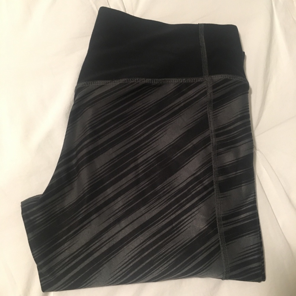UO Nike Dri Fit Gray/Black Pants